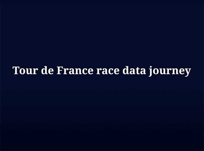 The Tour de France data journey