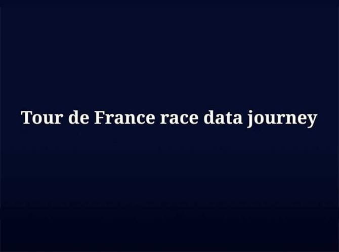 The Tour de France data journey