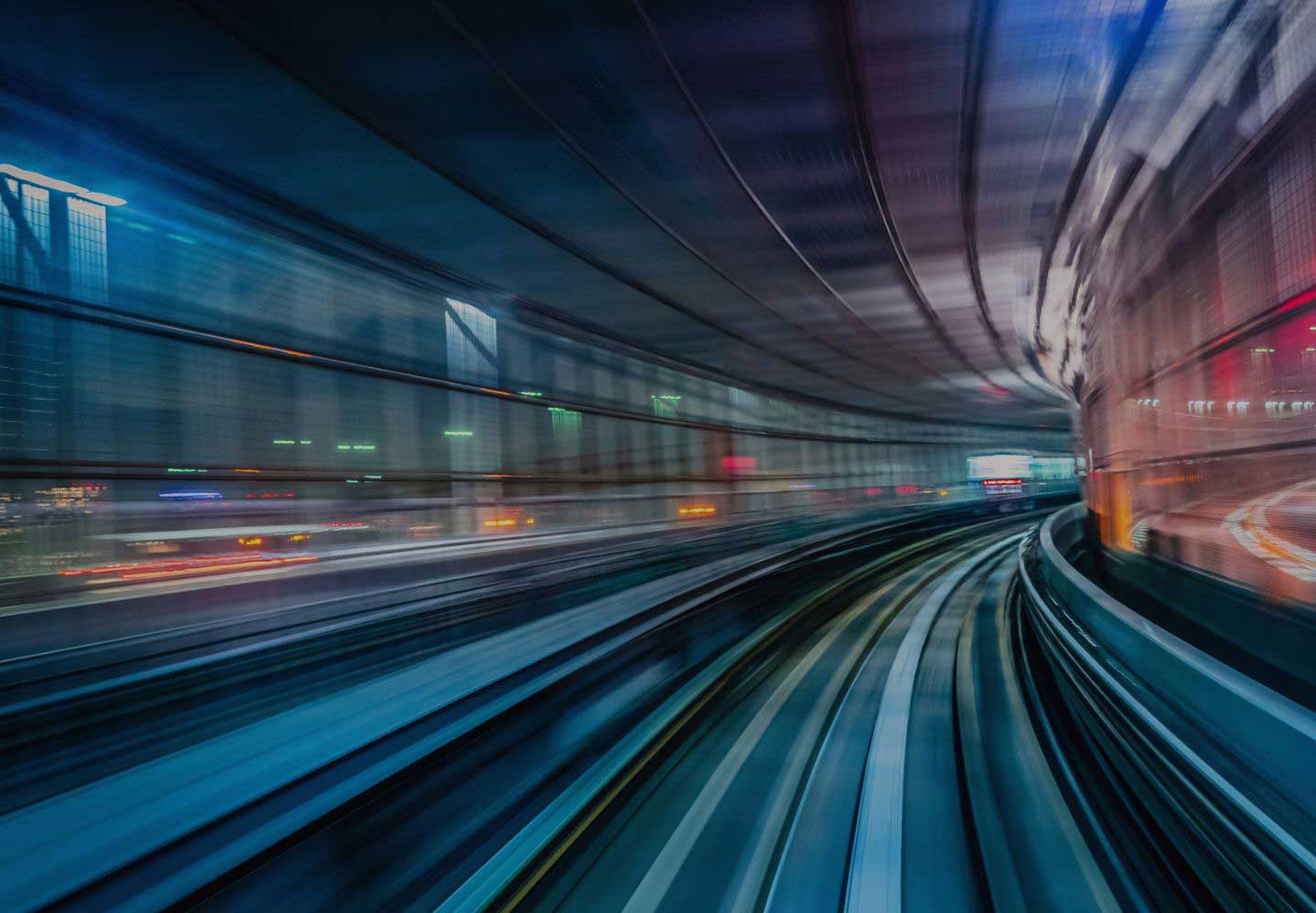 Train tunnel speed