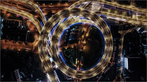 Street lights loop