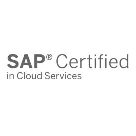 SAP Certified in Cloud Services badge