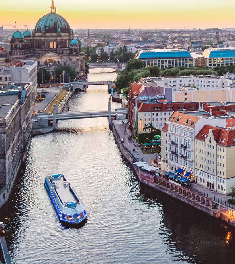 View of Berlin city