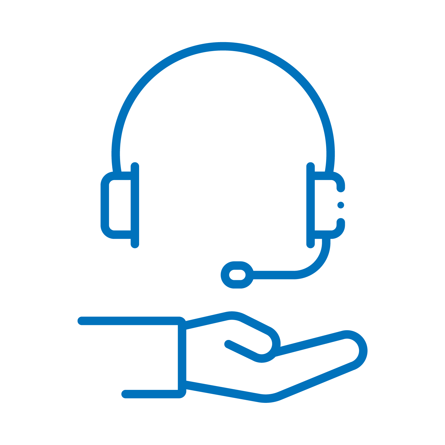 Icon denoting customer experience and insights