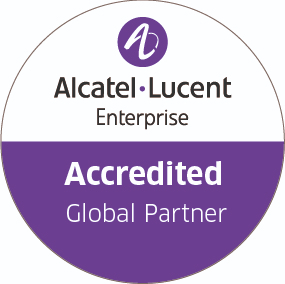 Alcatel Lucent accreditation logo