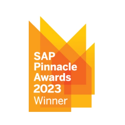 SAP Pinnacle Awards 2021 Winner badge