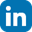 Blaues LinkedIn-Symbol