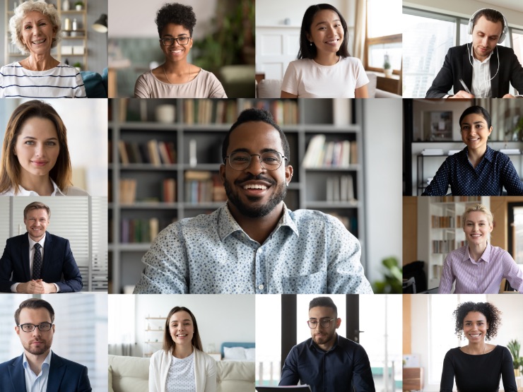 Business professionals at workplace