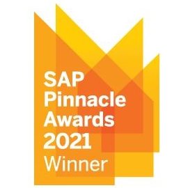 SAP Pinnacle Awards 2021 Winner badge