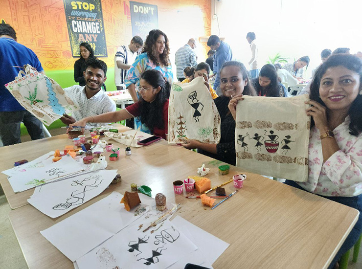 The Bags to Rags project in Mumbai, India