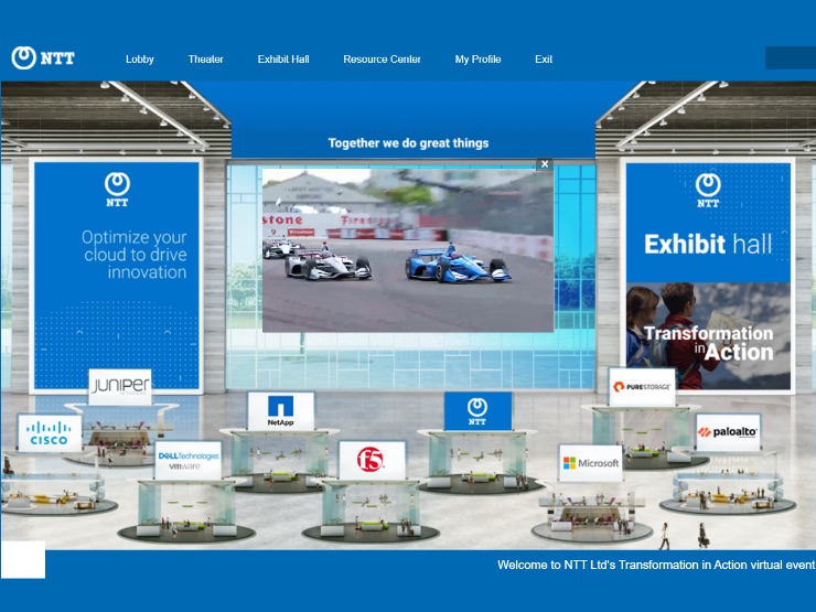 A virtual NTT event