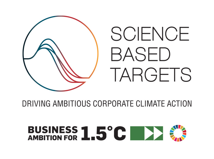 The Science Based Targets initiative has signed off on our ambitious net-zero goals 
