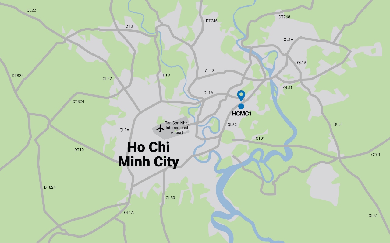 Ho Chi Minh Map